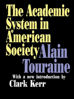 cover image of The Academic System in American Society